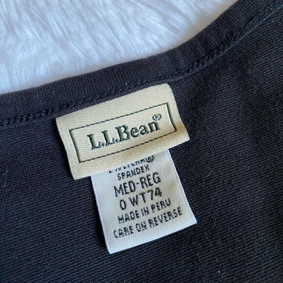 L.L. Bean Short Open Front Cardigan - Picture 4 of 5